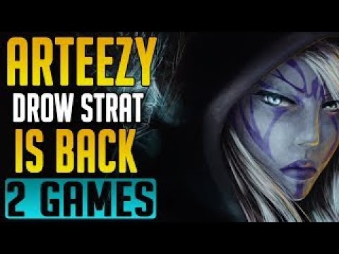 Arteezy - Drow Ranger Strat is back in Pro Scene | Dota 2 7.06 Highlights