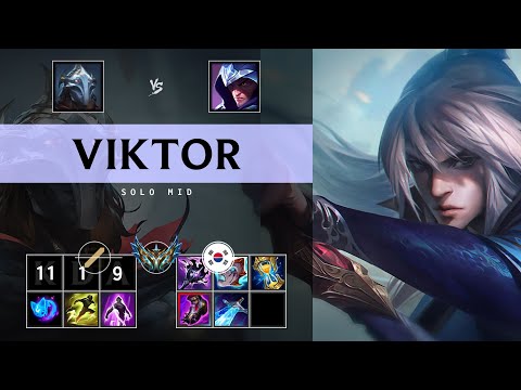 Viktor Mid vs Talon: Triple Kill, Legendary - KR Challenger Patch 25.S1.1