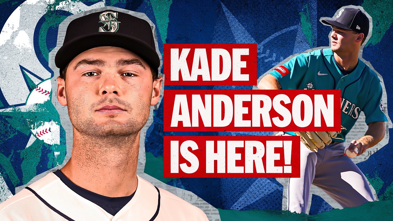 Kade Anderson called up by Mariners! 🔱 (MLB's No. 5 prospect, 1.06 ERA in Double-A this season! 🔥)