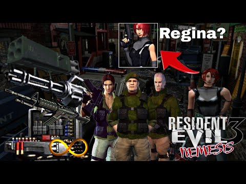 Armas infinitas, Modos extras, roupas customizadas, e muito mais! - Resident Evil 3 Nemesis!