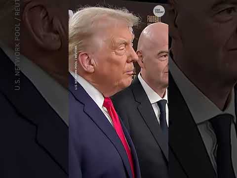 President Trump arrives ahead of inaugural FIFA peace prize