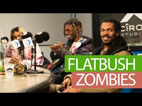 FLATBUSH ZOMBIES FREESTYLE ON FLEX | #FREESTYLE095