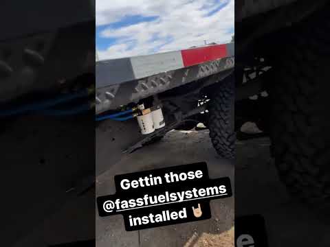 Fass fuel system on 2nd gen #cummins #fuel @FASSFuelSystems