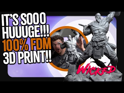 This Giant Kratos Statue Will Blow Your Mind!