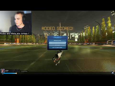 Rodeo pelaa autojalkapalloa!?!? | Rocket League Suomi