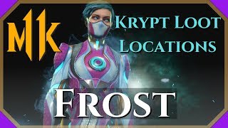 MK11 Krypt Frost Loot Locations - Guaranteed for Frost!