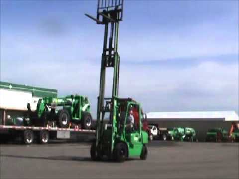 Sold! 2005 Komatsu FG25T Dual Fuel Forklift Lift Truck S/S 3 bidadoo.com