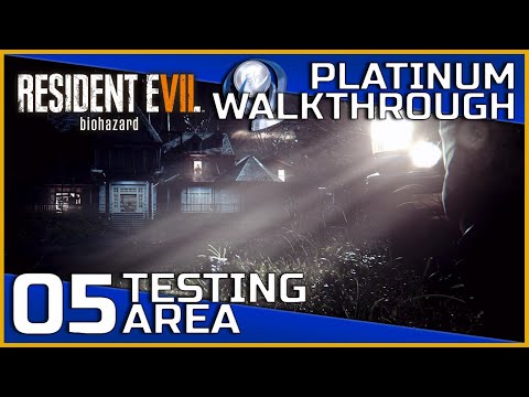 Resident Evil 7 Full Platinum Walkthrough - 05 - Testing Area