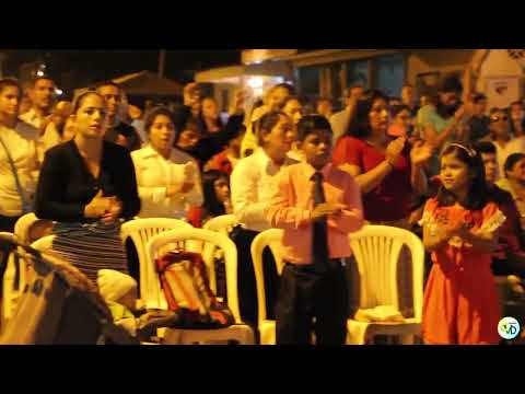Noche de exaltación con el Salmista Jacinto Flores en el Guabo Dia 2