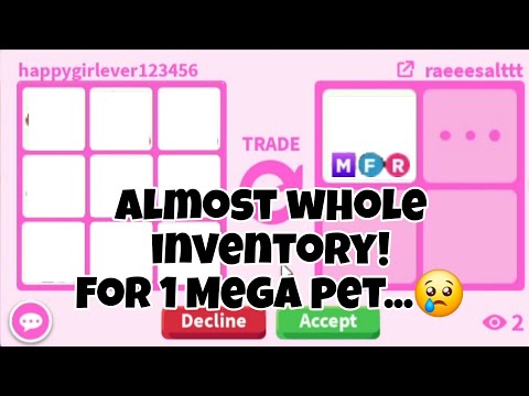 😱😭Oh My Gosh Guys! I GAVE Almost My WHOLE INVENTORY For This MEGA NEON PET! DID I MAKE HUGE MISTAKE?
