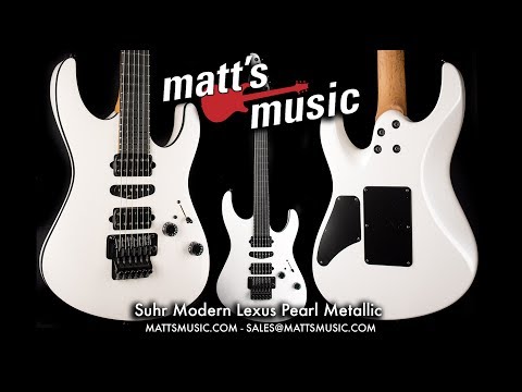 Matt's Music - Suhr Modern Lexus Pearl Metallic - Erin Carey