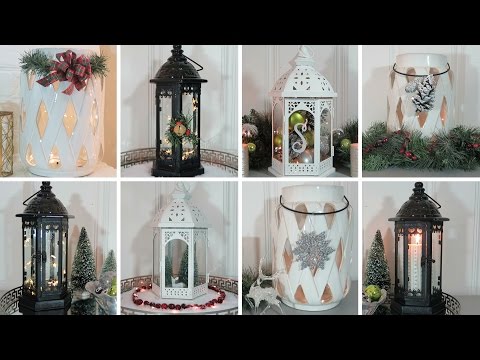 Christmas lantern decorating ideas