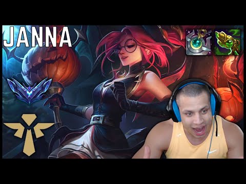 🌪️ Tyler1 SIMPING FOR JANNA | Janna Support Gameplay | Support Challenge | Season 12 ᴴᴰ