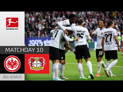 SGE upset Xabi Alonso's Bayer | Frankfurt - Bayer 04 Leverkusen 5-1 | All Goals | MD 10 – Bundesliga