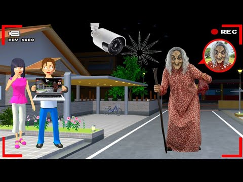 Yuta Mio Panik CCTV Merekam NENEK PAKANDE Penculik Anak anak 😱 | Sakura School Simulator