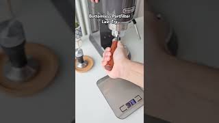 Last Try Bottomless Portafilter on DeLonghi Dedica