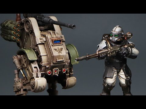 How to Paint SOLAR AUXILIA VEHICLES | Aethon Heavy Sentinel | BONUS INFANTRY SCHEME!! | Horus Heresy
