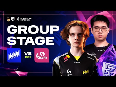 [FIL] Natus Vincere vs Yakult Brothers (BO1) | BLAST Slam IV  Group Stage - Day 2