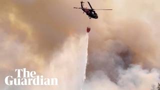 'Scared to death' evacuees escape fast-moving wildfire in Reno, Nevada