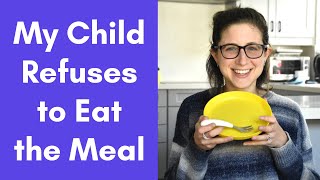 Dinner is AMAZING but my picky toddler refuses to eat 🤨 | PARENTING | MEALTIMES | TODDLERS