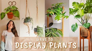 Need More Ways to Display Houseplants ?
