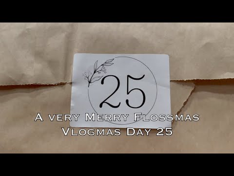 Off the Grid Needlearts Makes - A Very Merry Flossmas Vlogmas 2025 - Day 25