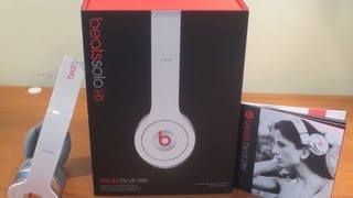 Video thumbnail for Beats by Dr Dre (Solo HD) White UNBOXING by Kevin Captures