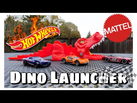 Mattel Hot Wheels miestas trasų paleidikliai video