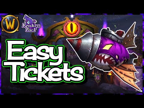 Instant 90 Darkmoon Faire Tickets WITHOUT Dailies💜 Kraken Fact