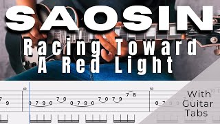 Saosin- Racing Toward A Red Light Cover (Guitar Tabs On Screen)