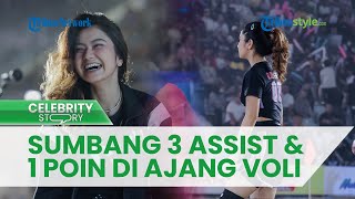 Perkuat Tim Voli AHHA & Sumbang 3 Assist, Intip Pesona TikTokers Ratu Aulia di Ajang Media Clash 2.0