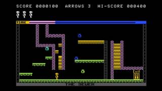 REVIEW OF JET SET BILLY (COLOUR GENIE, ARCADE GAMES, 1984)