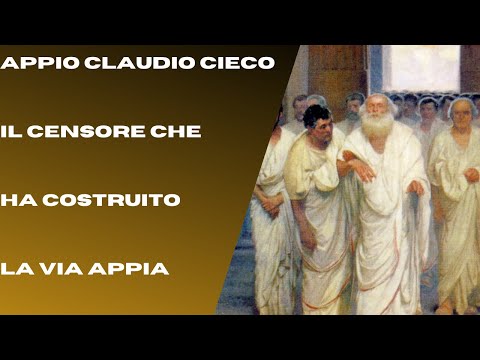 Appio Claudio Cieco:il politico lungimirante che ha cambiato Roma #romaantica #storia#history#perte