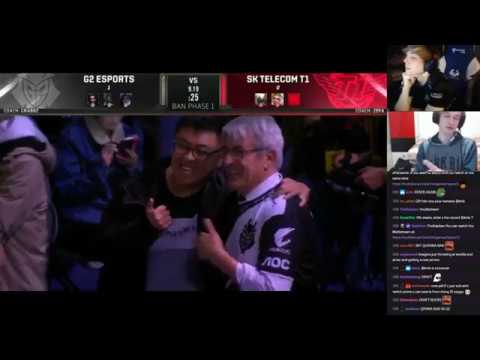 LS and Nemesis commentate SKT vs G2 - Game 2 - Semi-finals, Worlds 2019