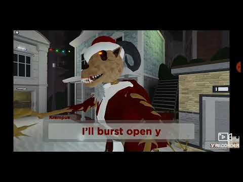 the piggy APRP: chapter 3 Silent town + a Krampus boss battle all cutscenes