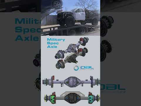 CTIS Axles (11K Front / 18K Rear)