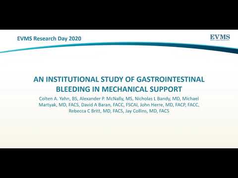 Thumbnail image of video presentation for An institutional study of gastrointestinal bleeding in mechanical support