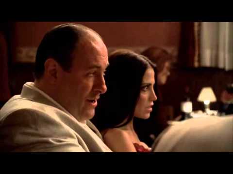 Christopher Refuses To Pay Dinner - The Sopranos HD