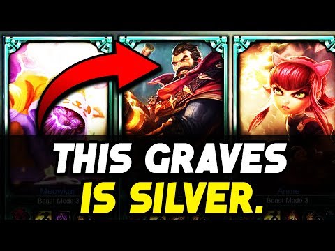 Placing a SILVER Graves in a PLATINUM Solo Q Game (Do They Deserve it?) (League of Legends)