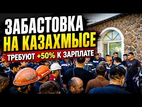 ШАХТЕРЫ ВЗБУНТОВАЛИСЬ! РУДНИКИ КАЗАХМЫСА ВСТАЛИ/ БАСЕ