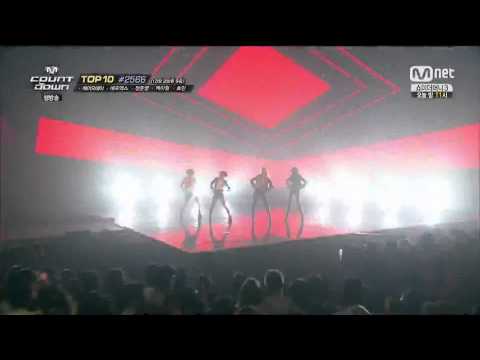 140717 f(x) Red Light @ M! Countdown HD [2nd Win!]