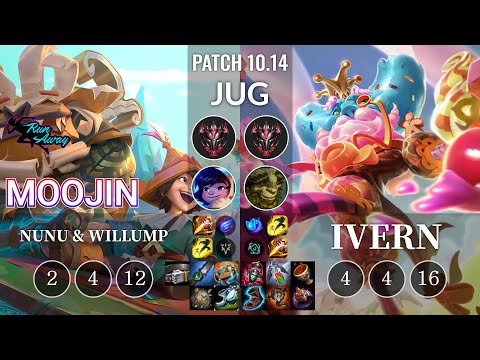 RNW Moojin Nunu & Willump vs Ivern Jungle - KR Patch 10.14