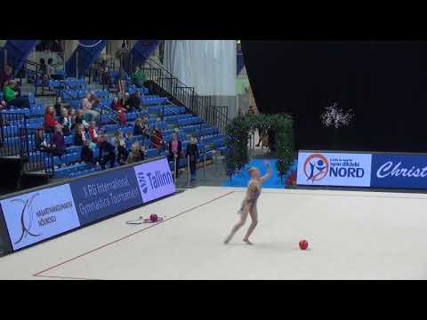 Neila Lavrenovaite  LTU ball Christmas Cup 2018