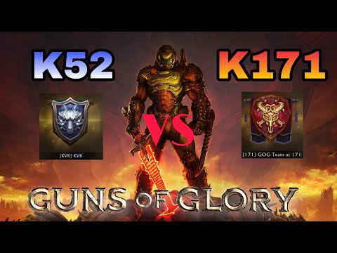 [Guns of Glory] K171 VS K52! (TEASER) #GunsofGlory #GoG #KvK