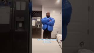 Kanye West YZY x Gap Blue Round Jacket Unboxing and Review