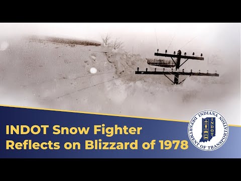 INDOT Snow Fighter Reflects on Blizzard of 1978
