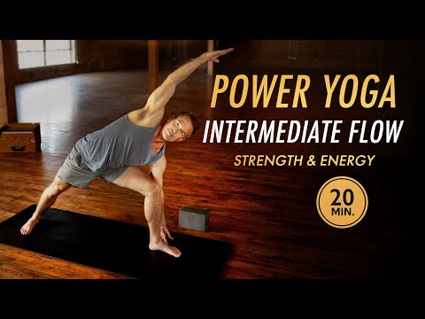 20 Min Intermediate Power Yoga Flow: Quick & Powerful Strength Workout