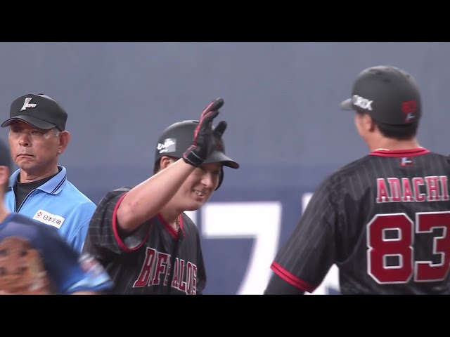 【5回裏】攻守で躍動!! バファローズ・杉本裕太郎 センターへ抜ける勝ち越しタイムリーヒット!! 2025年7月31日 オリックス・バファローズ 対 埼玉西武ライオンズ