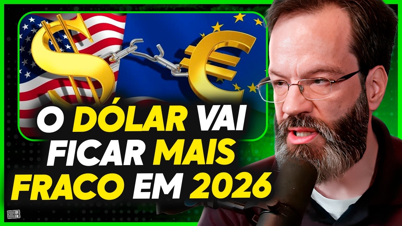 DÓLAR MAIS FRACO EM 2026? PRINCIPAIS RISCOS E CHANCES PARA 2026!