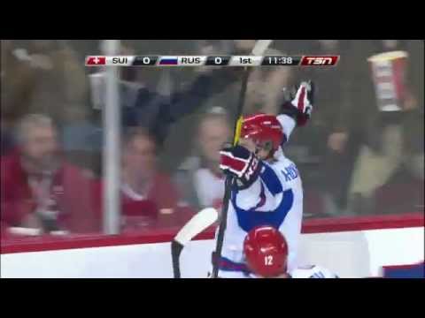 Switzerland vs. Russia - 26 December 2011 - 2012 IIHF World Junior Championship